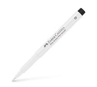 Faber-Castell Feutre à dessin Pitt Artist Pen B – Pointe pinceau – Blanc