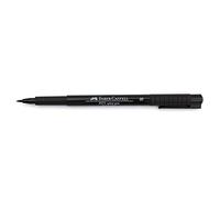Faber-Castell Pitt Artist Pen Brush 167499 Feutre pigmenté, épaisseur de trait B, couleur 199, noir