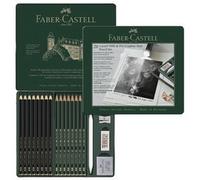 FABER-CASTELL PITT GRAPHITE Set MATT & CASTELL 9000