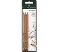 Faber-castell Pitt Pastel Crayons Ensemble De 3 (sanguine, sépia clair foncé sépia) G