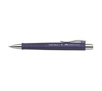Faber-Castell Stylo à bille rétractable POLY BALL 0,5 mm bleu