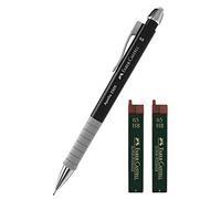 Faber-Castell Porte-mine Apollo - Mines de rechange - 0,5 mm - Noir