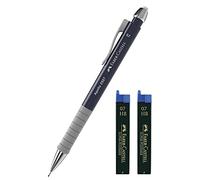 Faber-Castell Porte-mine Apollo - Mines de rechange - 0,7 mm - Bleu foncé
