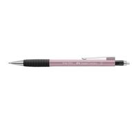 Faber-Castell Porte-mine GRIP 1345 0,5 mm rose - gomme extra longue, zone de préhension caoutchoutée
