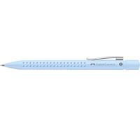 FABER-CASTELL - Porte-mine Grip 2010 bleu ciel 0,5 mm | Crayon à mine avec forme triangulaire ergonomique, zone de préhension et gomme rétractable