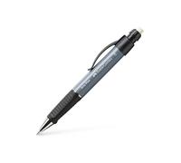 Faber-Castell - Porte-mine GRIP PLUS 0,7 mm Stone Grey | Zone de préhension triangulaire, gomme extra-large et mine résistante à la rupture pour un grand confort d'écriture