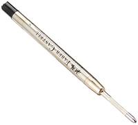FABER-CASTELL - Recharge pour stylo à bille grande capacité XB, noire | Recharge indélébile et résistante à la lumière avec pointe métallique pour stylos à bille design