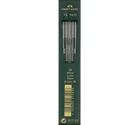 FABER-CASTELL - Recharges TK 9071 2B, 2 mm, 10 pièces | Recharges de haute qualité pour crayons à mine rétractable, trait précis et facilement effaçable