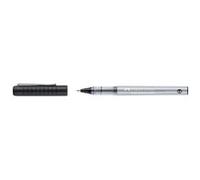 Faber-Castell 348502 - Stylo à bille roulante Free Ink noir, bille roulante 0,2 mm, stylo à encre indélébile