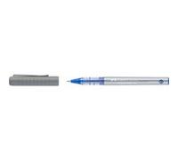 Faber-Castell 348151 - Stylo à bille roulante Free Ink bleu, bille roulante 0,4 mm, stylo à encre indélébile