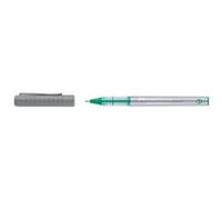 Faber-Castell Stylo à bille roulante Free Ink 348163 vert 0,4 mm encre indélébile