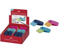 Faber-Castell Gomme en plastique SLEEVE MINI assortie