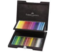 Faber-Castell – Crayons aquarellables Albrecht Dürer – 3,8 mm – 72 crayons – Coffret bois