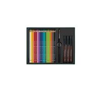 FABER-CASTELL Set de crayons de couleur 21 pièces PITT ARTIST PEN vert foncé