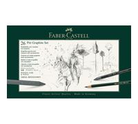 Faber-Castell Set de crayons Pitt Graphite - 26 pièces
