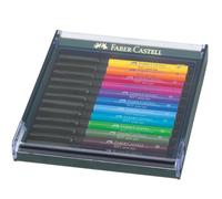 Faber-Castell Set de stylos pinceaux Pitt Artist B 12 pièces