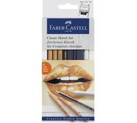 Faber-Castell – Kit d'esquisse classique, 6 pièces pour débutants