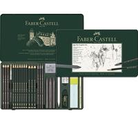 FABER-CASTELL Set Pitt Graphite groß Metalletui
