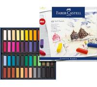 FABER-CASTELL Pastel tendre CREATIVE STUDIO, étui de 48