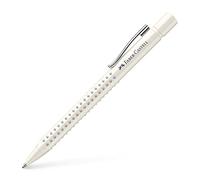 FABER-CASTELL Stylo à bille rétractable GRIP 2010, blanc Blanc G