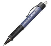Faber-Castell Stylo à bille rétractable GRIP PLUS recharge M bleu