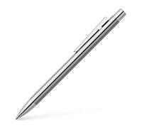 Faber-Castell Stylo à bille NEO Slim, acier inoxydable brillant, épaisseur de mine M