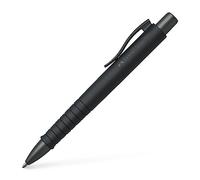 Faber-Castell - Stylo à bille Poly Ball noir, 1 pièce | Recharge XB remplaçable, indélébile, forme triangulaire ergonomique pour une écriture confortable