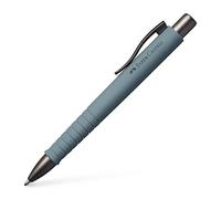 Faber-Castell - Stylo à bille Poly Ball Urban Stone Grey, 1 pièce | Recharge XB remplaçable, indélébile, forme triangulaire ergonomique pour une écriture confortable