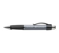 FABER-CASTELL Stylo à bille rétractable GRIP PLUS, gris