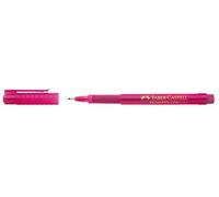 FABER-CASTELL Stylo feutre Fineliner BROADPEN 1554 Tracé 0,8 mm Rose