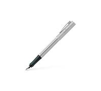 Faber-Castell Stylo-Plume Grip 2011 Pointe M Argent