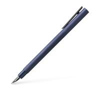 FABER-CASTELL Füller Neo Slim Aluminium dunkelblau M