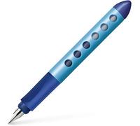 FABER-CASTELL - Stylo-plume scolaire Scribolino pour droitiers, bleu
