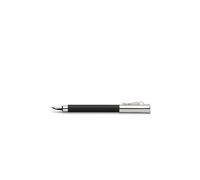 Graf von Faber-Castell 141500 - Stylo plume Tamitio noir, largeur de plume M, 1 pièce