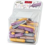 Surligneur FABER-CASTELL TEXTLINER 1546 Metallic Display 80 pièces