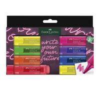 FABER-CASTELL Surligneur TEXTLINER 1546 NEON, étui de 8