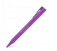 Faber-Castell Surligneur Textliner 38 – Pointe biseautée – Violet
