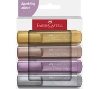 FABER-CASTELL Surligneur TEXTLINER 46 METALLIC, étui de 8