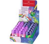Faber Castell Taille-crayons double ovale Dino & Licorne assortis