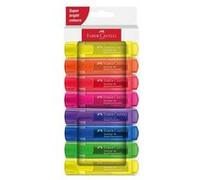 Faber-Castell Textliner 46 Superfluorescent marqueur 8 pièce(s) Pointe biseautée Multicolore Multicolore G