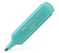 Faber-Castell Textliner 46 Surligneurs Pastel Turquoise - Pointe Biseautée 1-5 Mm - Lot De 10 Pcs