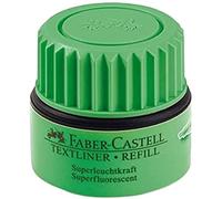 Faber Castell Textliner grip 1543 Recharge pour Surligneur 1546/1543 25 ml Vert Lot de 4