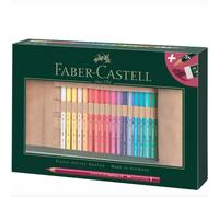 FABER-CASTELL Crayons de couleur POLYCHROMOS, étui de 34