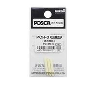 FABER-CASTELL uni-Ball 186590 - Lot de 3 marqueurs Posca avec Pointe Ogive Fine