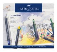 Faber-Castelle Boîte de 24 crayons de couleur Goldfaber