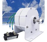 Fablestoryem Générateur Aimant Permanent 12000W sans Engrenage, Générateurs Alternateurs AC 12V 24V 48V 120V 220V avec Une Utilisation de Base pour La Turbine À Éoliennes,220V