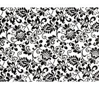 Fablon Rouleau de Papier autoadhésif Style Heritage - Noir/Blanc - 45 cm x 2 m