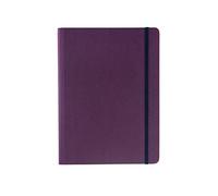 Fabriano 94738 Carnet avec Elast Ecoqua Plus Spiral A5, 70 Fg, Vin Pointillé, 19032112