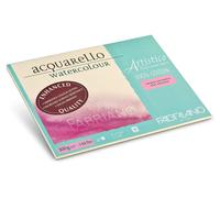 Fabriano Artistico Acquarello, aquarelle, blanc naturel, surface lisse pressée à chaud, 30