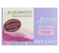 Fabriano Artistico Acquarello, aquarelle, extra blanc, satiné, pressée à chaud, 30 [unité de mesure, par exemple, feuilles ou grammes]